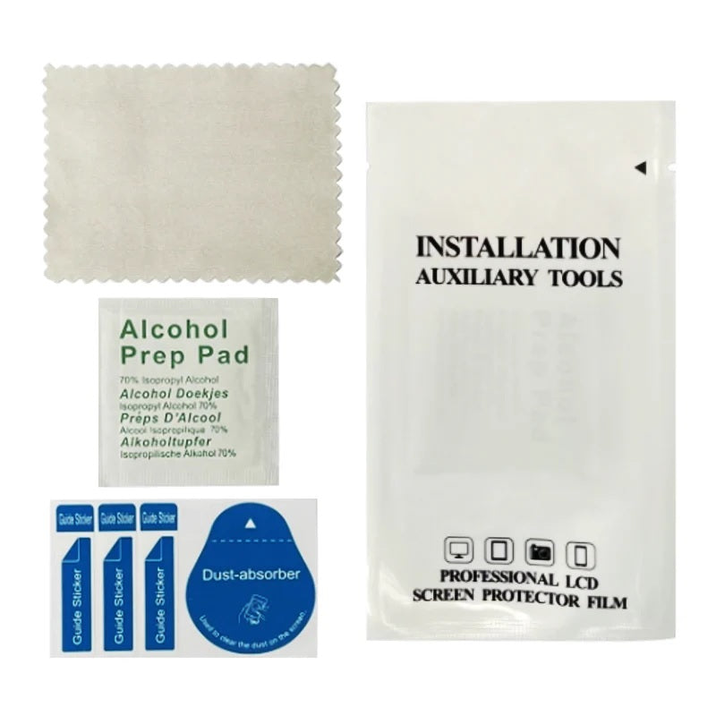 USP Screen Protector Cleaning Pack - Clean Wipes, Dust Absorber, 5 Years