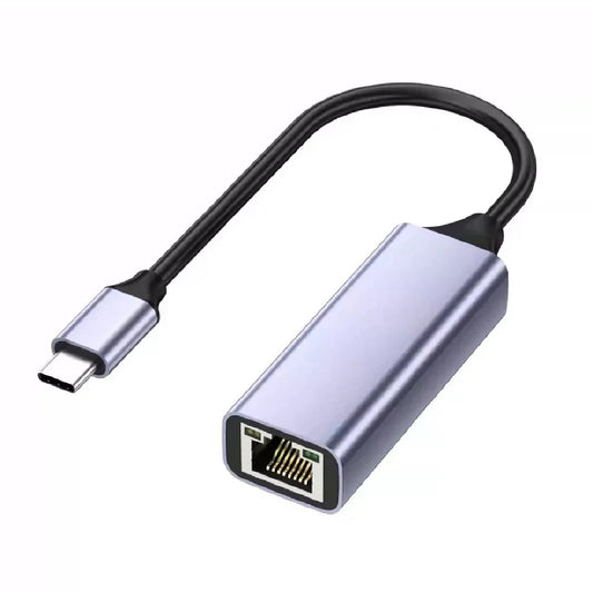 USP USB-C To RJ45 Network Card 2.5G 2500Mbps USB Gigabit Ethernet Adapter
