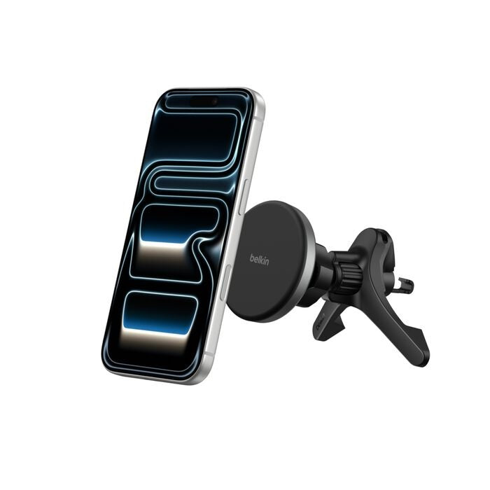 Belkin BoostCharge Magnetic Wireless Charging Car Vent Mount w/ Qi2(15W)+27W