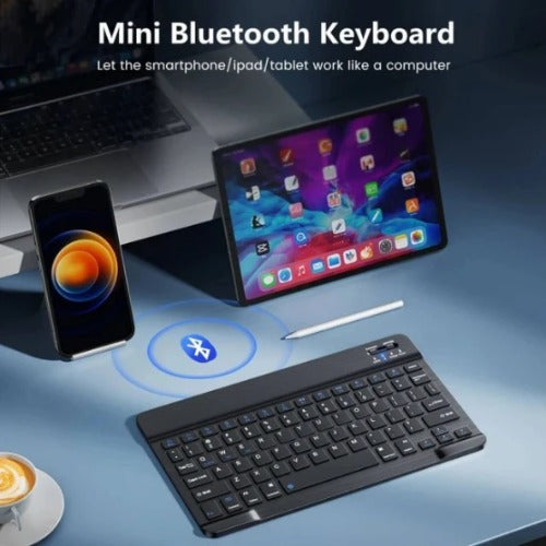 USP Bluetooth Wireless Keyboard – Rechargeable, Ultra-Thin & Portable