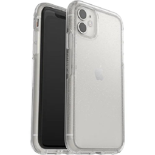 OtterBox Symmetry Clear Apple iPhone 11 Case Stardust (Glitter) - (77-62475), DROP+ 3X Military Standard,Raised Edges, Ultra - Sleek, 7 Years Warranty