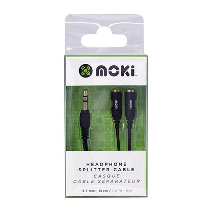 Moki International Moki 3.5mm Splitter Cable