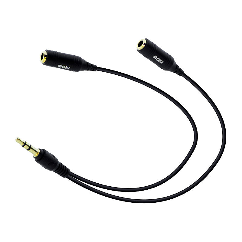 Moki International Moki 3.5mm Splitter Cable
