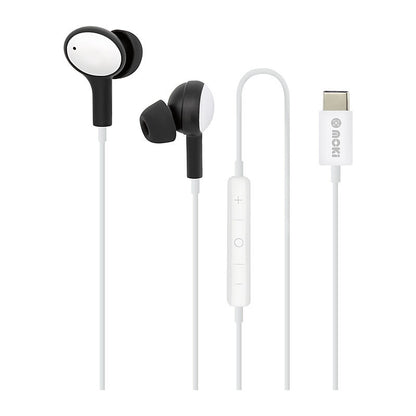 Moki International Moki USB-C Connect Earphone BW