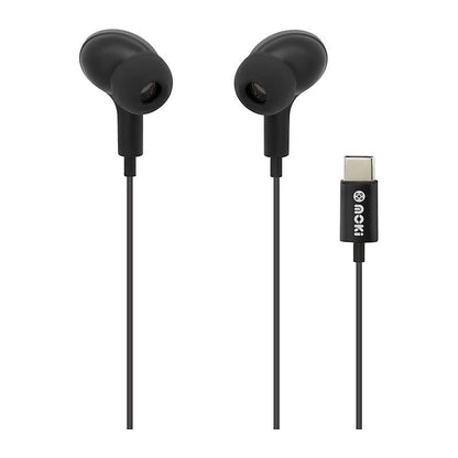 Moki International Moki USB-C Connect Earphone BK