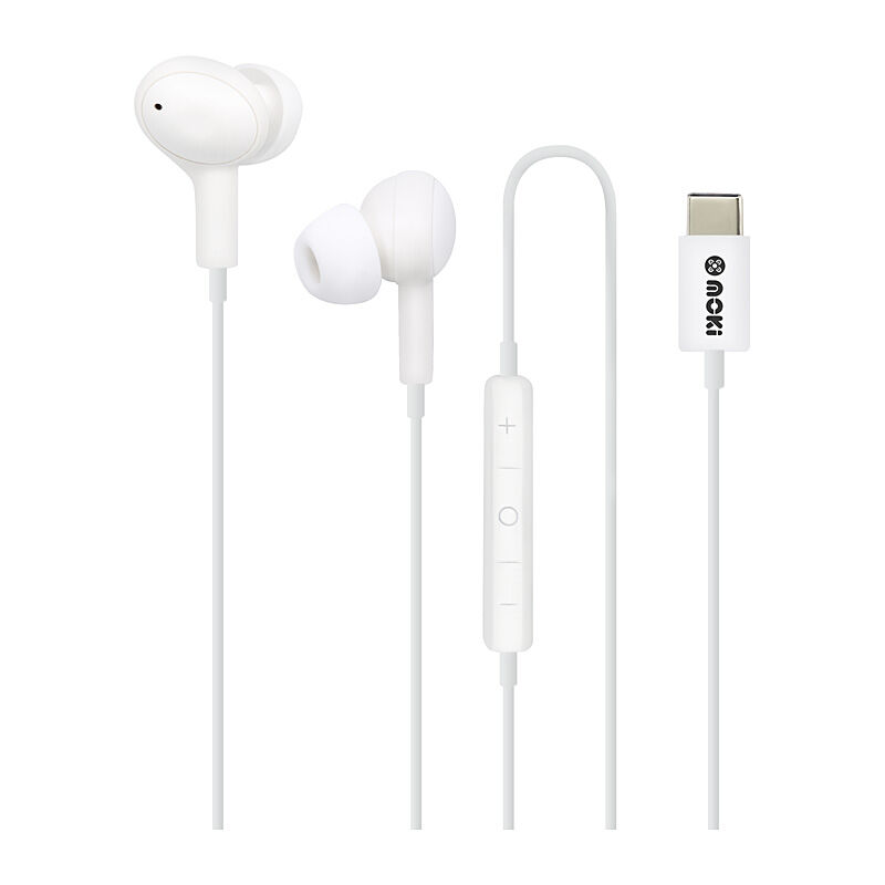 Moki International Moki USB-C Connect Earphone WH