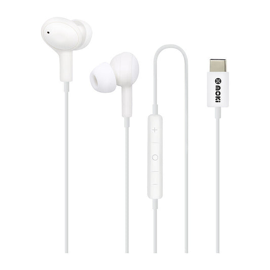 Moki International Moki USB-C Connect Earphone WH