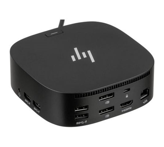 HP Dock USB-C G5 Docking Station - 3xDisplays 1xUSB-C 4xUSB 3.0 2xDisplayPort 1xHDMI2 1xRJ45 GbE 3.5mm Combo 100W PD PSU included