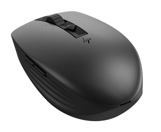 HP Premium Wireless Mouse 710 Rechargeable Silent USB-C batteries BluetoothÂ® 5.3 7 Buttons 3000dpi Mouse Black With multi-OS compatibility