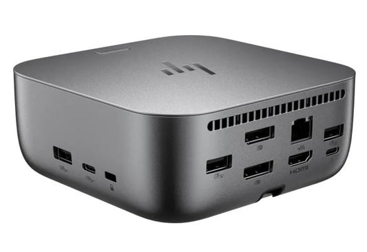 HP Dock G6 Thunderbolt 4 Docking Station - 100W Power Delivery 3xDisplays 2xDP 1xHDMI 3xUSB-A 2xUSB-C 1xTB4 2.5GbE RJ45 for HP Notebook PC