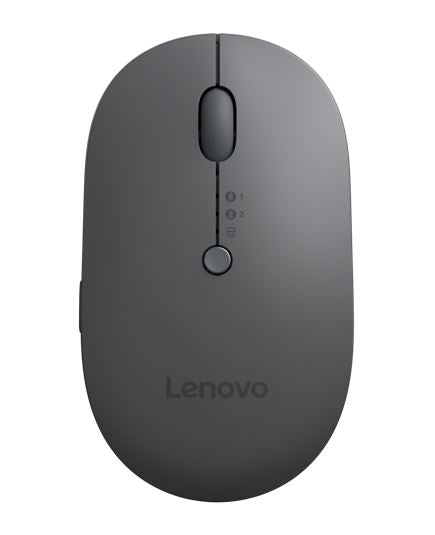 Lenovo mouse Universal Ambidextrous Bluetooth + USB Type-C Optical 2400 DPI Up to 3 months of battery life 5xbutton 2-way scroll wheel WIN 10/11