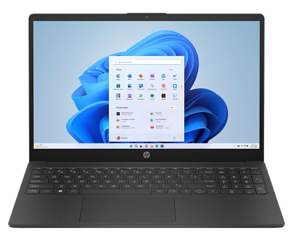 HP 15.6' FHD AMD R5-5620U 16GB 256GB SSD Windows 11 Home AMD Radeon GPU 1 Year