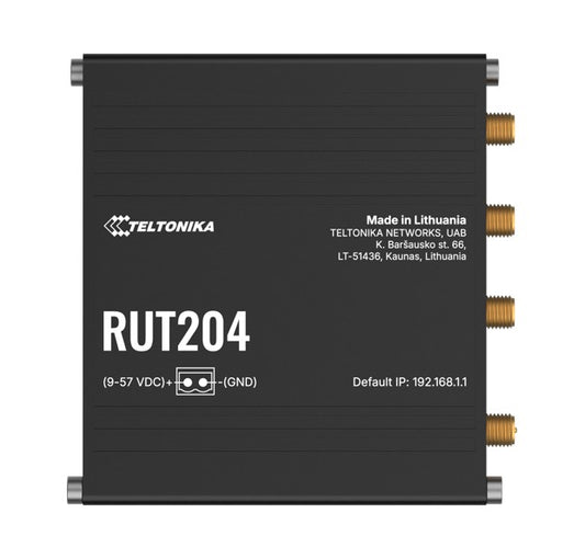 Teltonika RUT204 4G router with native CAN BUS, Enable direct access to machine