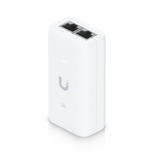 Ubiquiti PoE 802.11AF Adapter, Up to 15W of PoE Output, RJ45 Data Input, AC Cable With Earth Ground, Compitable injector for NHU-U6+