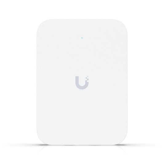 Ubiquiti U7 In-Wall, Wall-mounted WiFiâ€Ž 7 AP,4 Spatial Streams,Integrated 2.5 GbE PoE Switch, For Hospitality,115 mÂ² Coverage, PoE/PoE+ Power