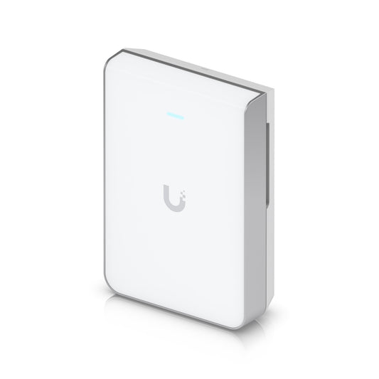 Ubiquiti U7 Pro Wall, 6 Spatial Strea,6 GHz Support Tailored,PoE+, Voltage 44â€”57V DC, Max Power 22W,2.5 GbE uplink,300+ Devices,140 mÂ² cover