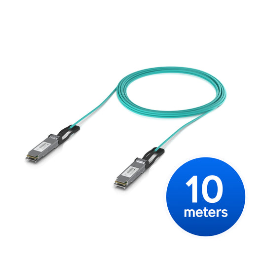 Ubiquiti 100G Long-Range Direct Attach Cable, 10M, Long-Range QSFP28 Direct