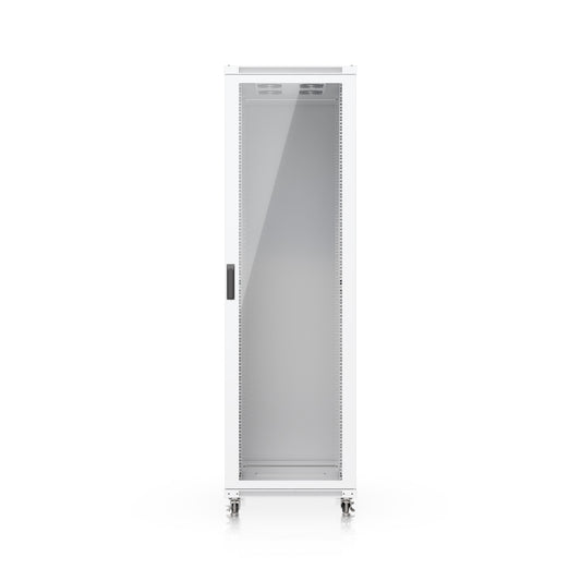 Ubiquiti 42U Rack Cabinet,Fully Assembled Floor Rack,Built-In Fans,Removable