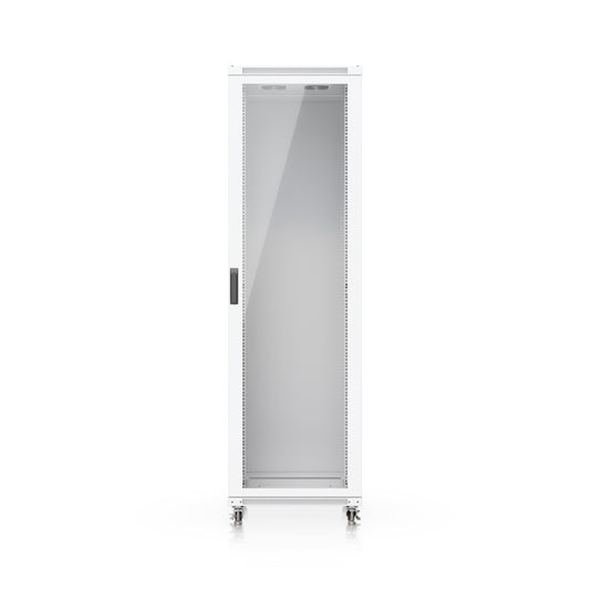 Ubiquiti 42U Rack Cabinet,Fully Assembled Floor Rack,Built-In Fans,Removable