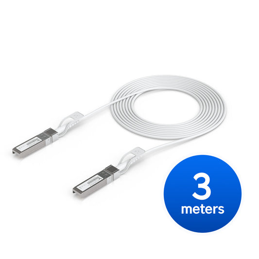 Ubiquiti Uplink Cable Direct Attach Cable, 3M,Auto Link Optimization For