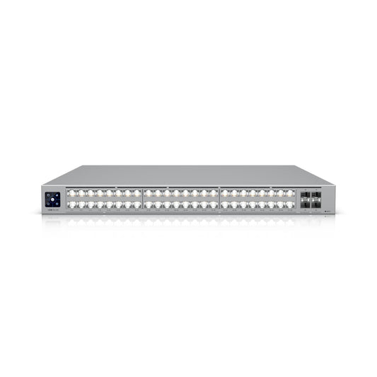 Ubiquiti Pro XG 48, Professional-grade, 48-port Layer 3 Etherlighting Switch, (32) 10 GbE, (16) 2.5 GbE, (4) 25G SFP28 Ports, DC Power Backup Ready
