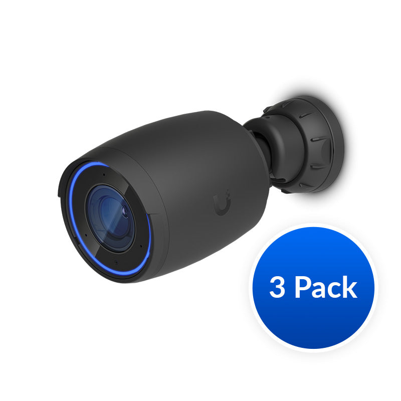 Ubiquiti AI Professional UniFi Protect Indoor/Outdoor 4K PoE Camera, 3Pack-OEM