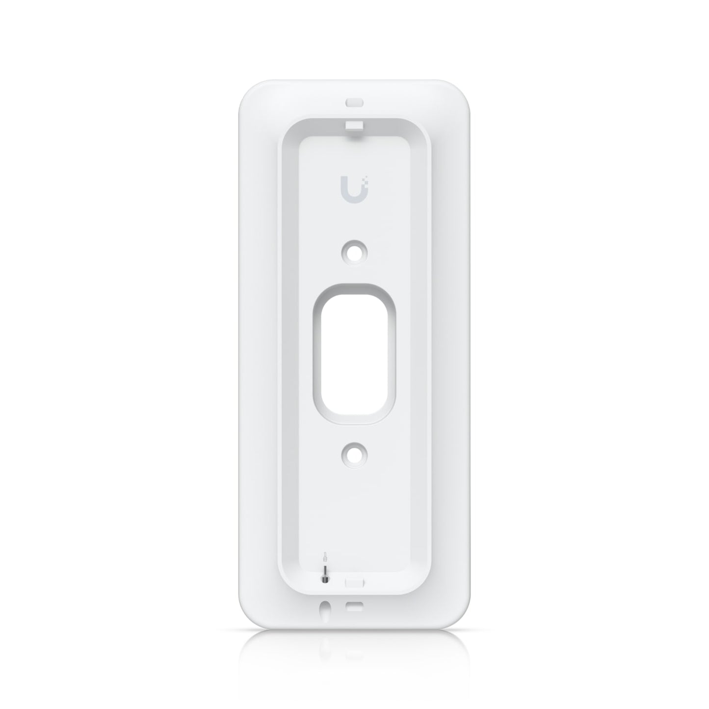 Ubiquiti G4 Doorbell Pro PoE Gang Box Mount, White,Secure, Flat/ 25Â° Angled Wedge Angled Mounting Plate, Compatible NHU-UVC-G4-DBELL-POE