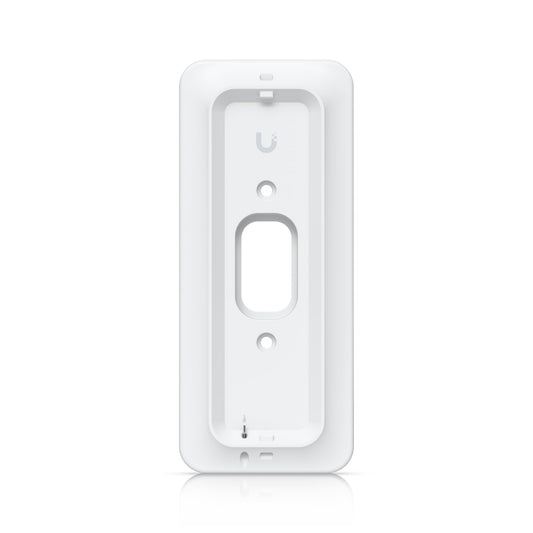 Ubiquiti G4 Doorbell Pro PoE Gang Box Mount, White,Secure, Flat/ 25Â° Angled Wedge Angled Mounting Plate, Compatible NHU-UVC-G4-DBELL-POE