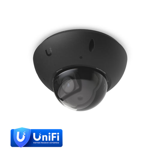 Ubiquiti G6 Pro Dome, Black,All-Weather Vandal-Proof 4K PoE+, Multi-TOPS