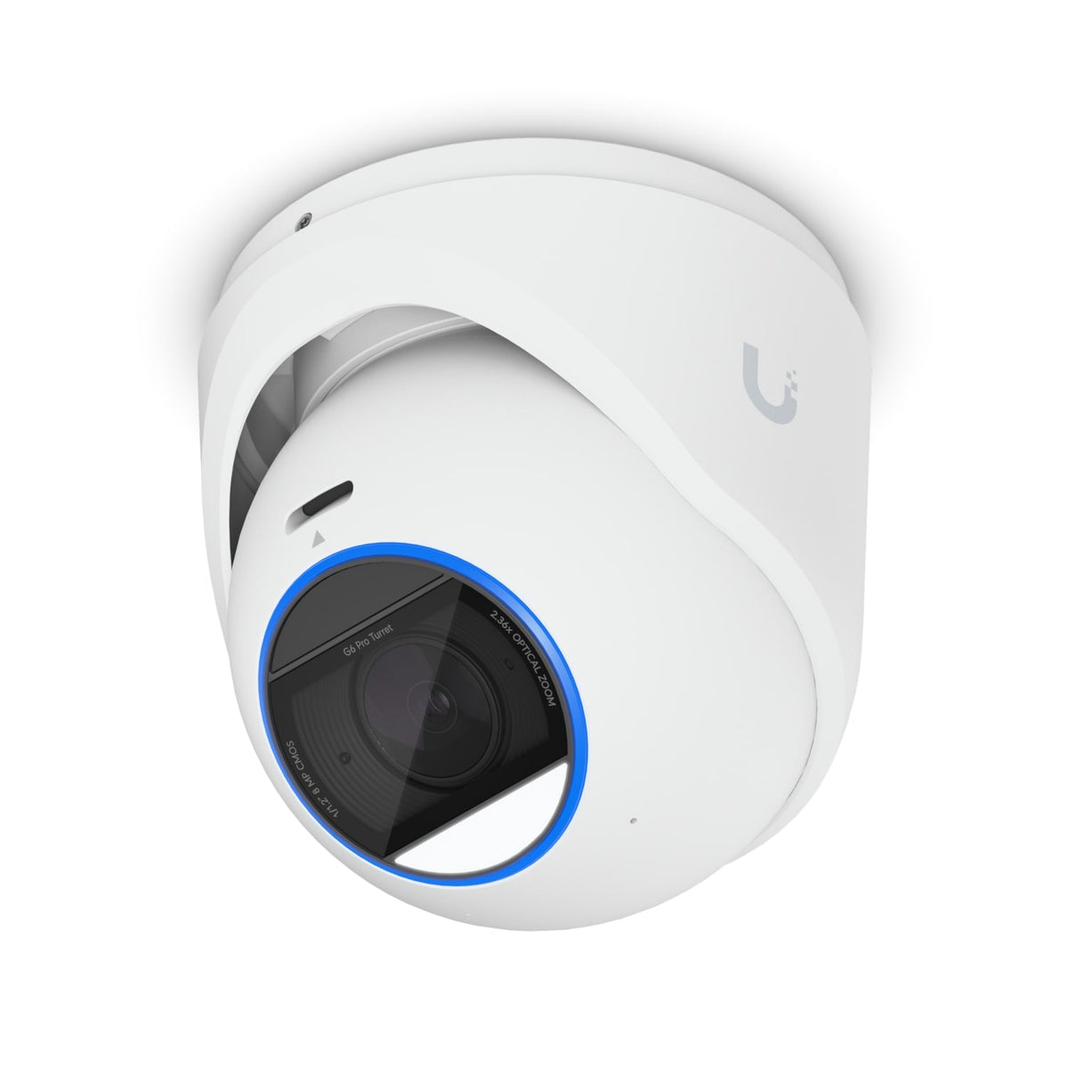 Ubiquiti G6 Pro Turret, White, All-Weather Tamper-Resistant 4K PoE+Cam, AI