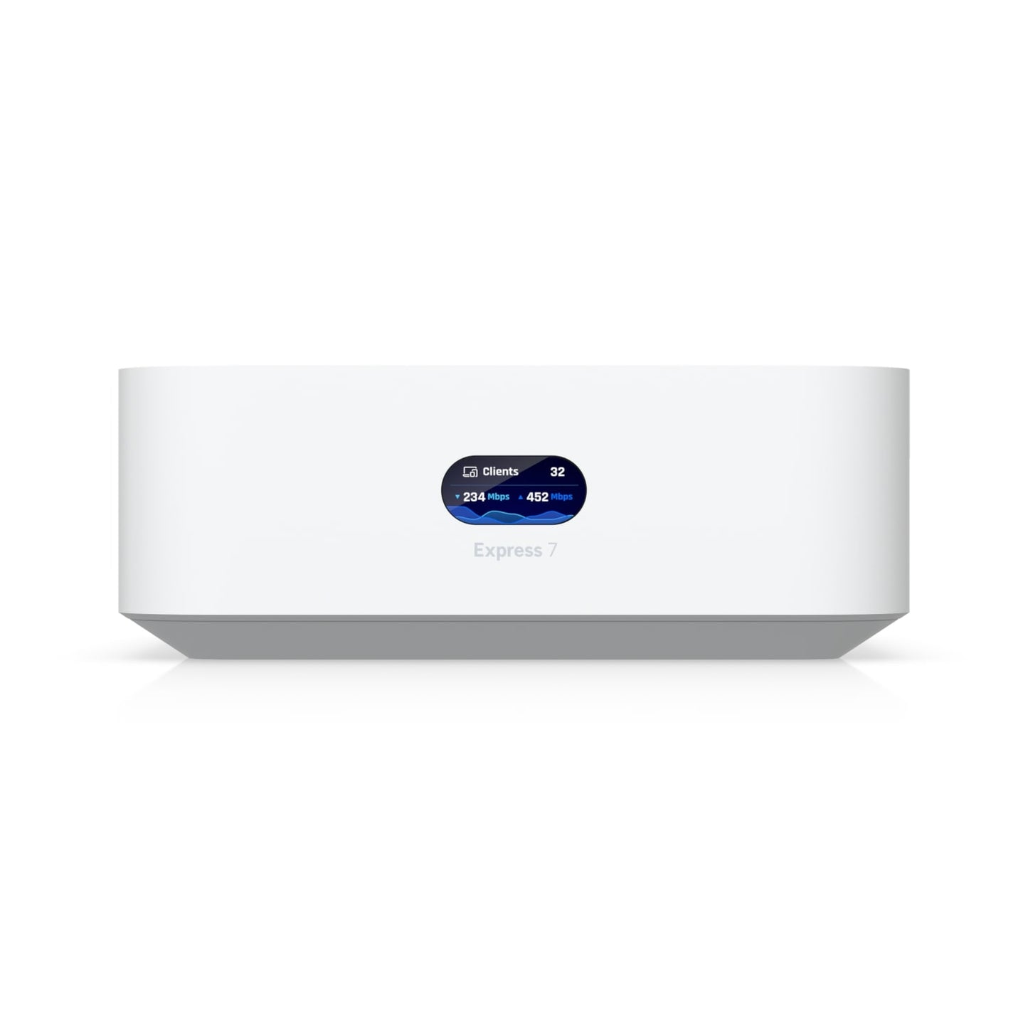 Ubiquiti UniFi Express 7, Mesh-scalable, Super-compact 10G Cloud Gateway, Integrated WiFi 7 With 6 GHz support, 140 mÂ² Coverage