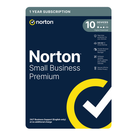 Norton Small Business Premium 1 User 10 Devices