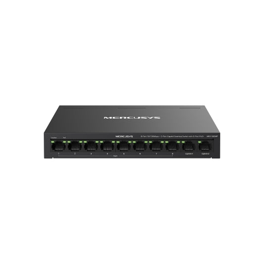 TP-LINK Mercusys MS110CMP 8-Port 10/100 Mbps + 2-Port Gigabit Desktop Switch