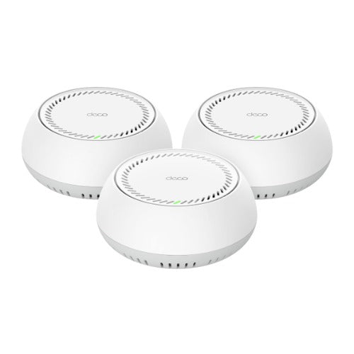 TP-Link Deco BE65-PoE(3-pack) BE11000 Whole Home Mesh Wi-Fi 7 System with PoE
