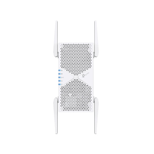 TP-Link RE405BE BE6500 Dual-Band Wi-Fi 7 Range Extender with BE6500 speeds
