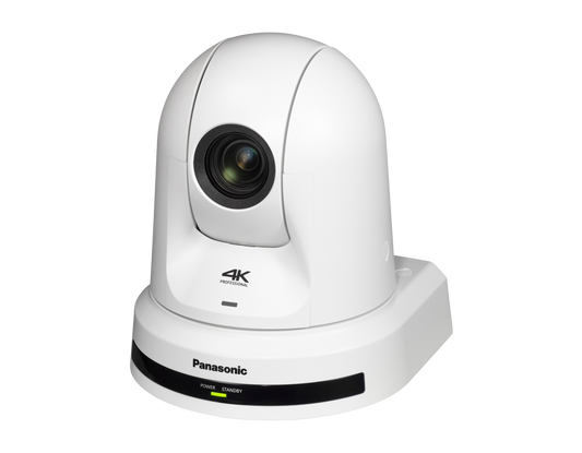 PANASONIC AW-UE40WEJ PTZ 4K INTEGRATED CAMERA 24X OPTICAL ZOOM - WHITE