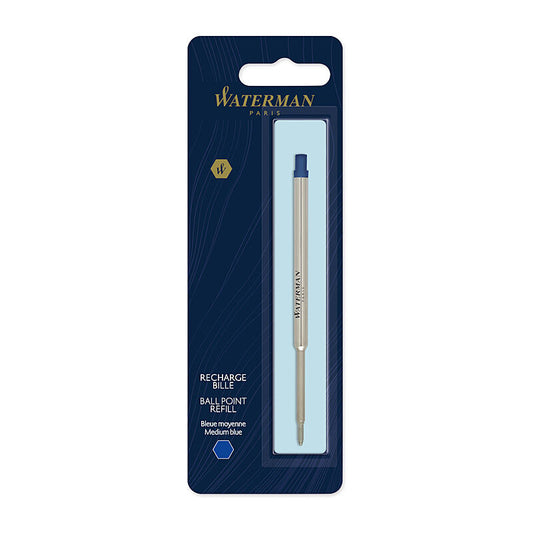 Parker Waterman BP Refill Med Blu Pk1
