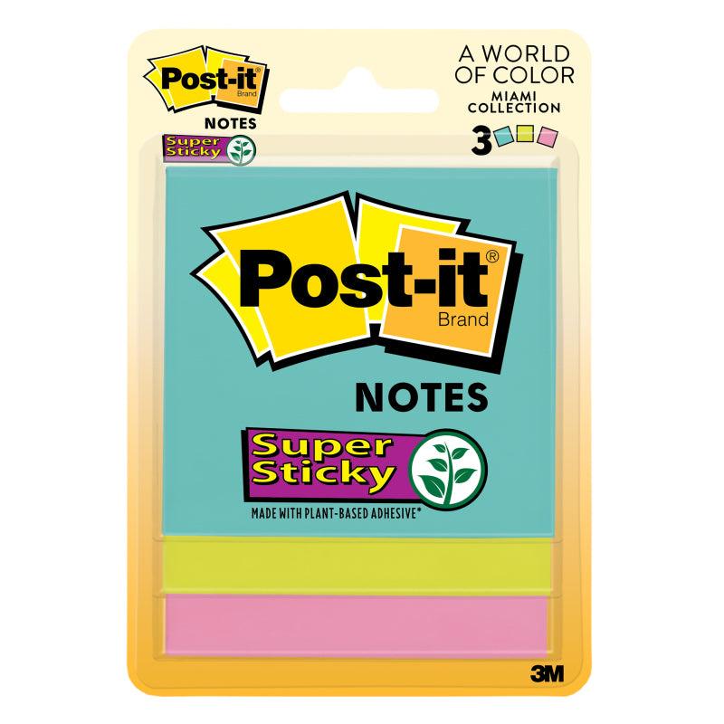 ورقة ملاحظات Post-ItNote 3321-SSMIA Pk3 Bx6