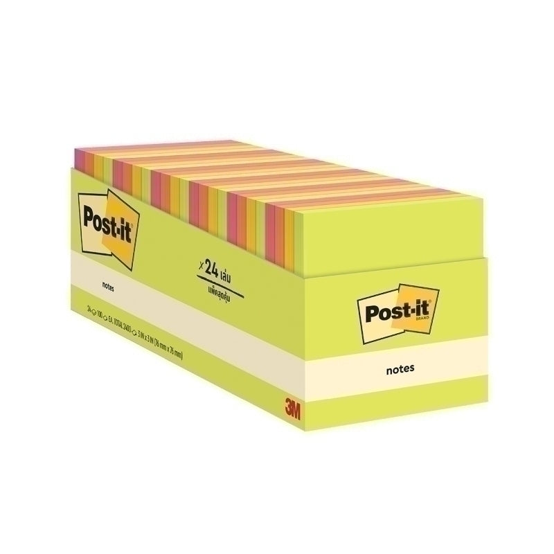 ملاحظات Post-It 654-24ASST Bx24