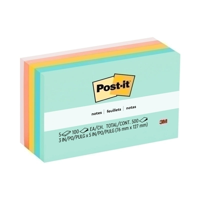 ملاحظات Post-It 655-AST Pk5