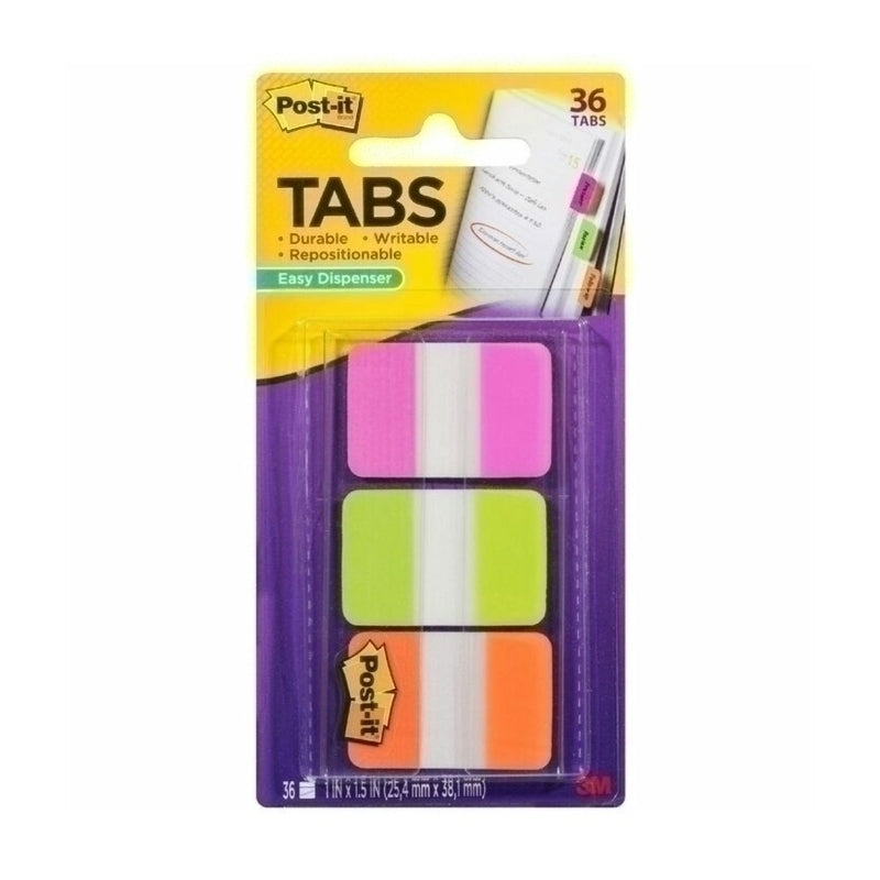 Post-It Tabs 686-PGOT Pk36 Bx6