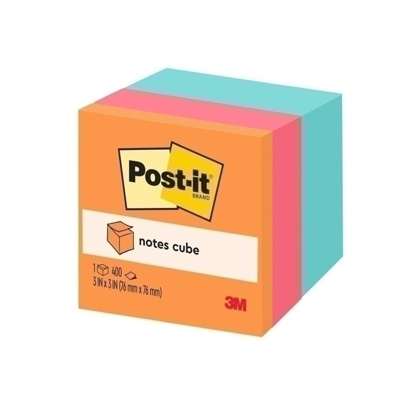 ورق ملاحظات Post-It S/S Cube2027-SSGFA Pk5