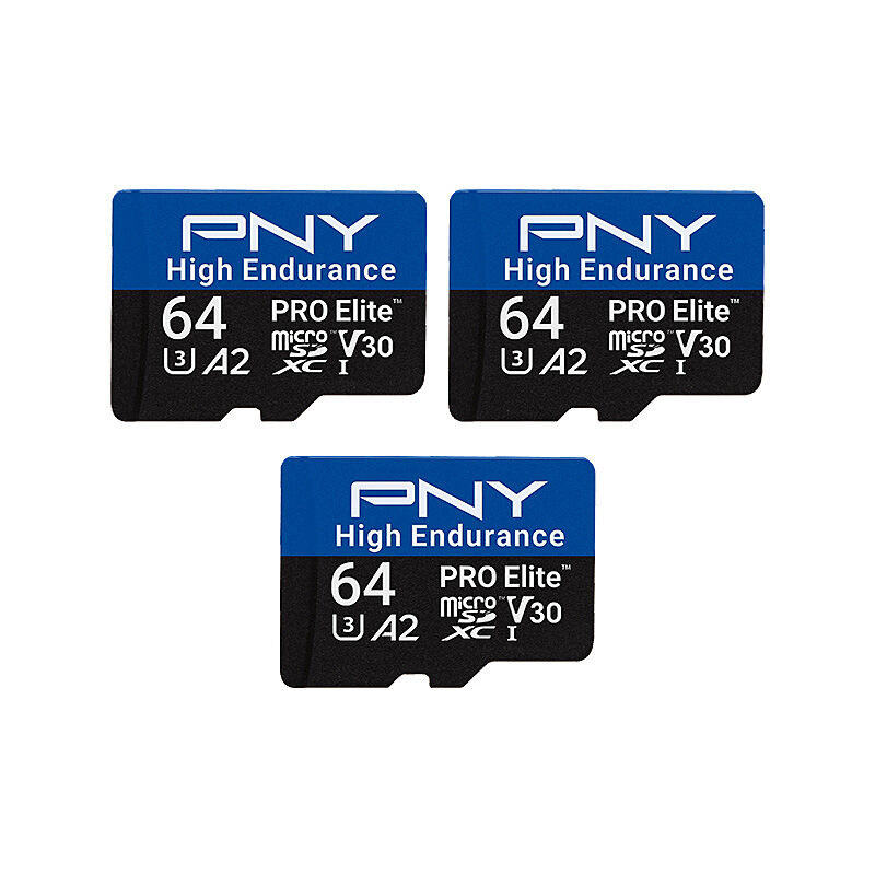 PNY 64GB MicroSD Card 3Pack
