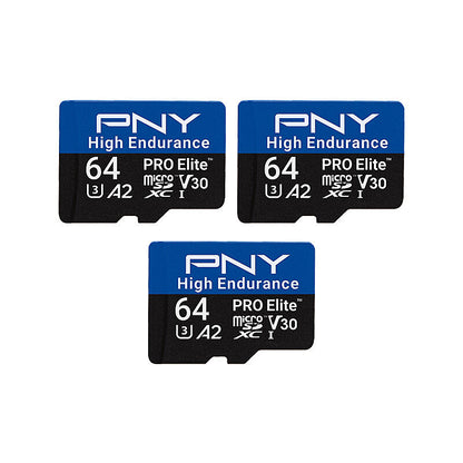 PNY 64GB MicroSD Card 3Pack