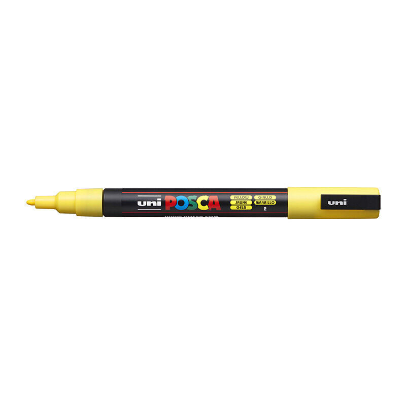 Posca PC-3M Fine Blt Mrkr Yllw