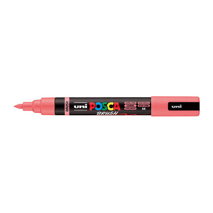 Posca Med Brush Tip Coral Pink