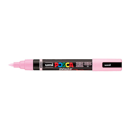 Posca Medium Brush Tip Lt Pink