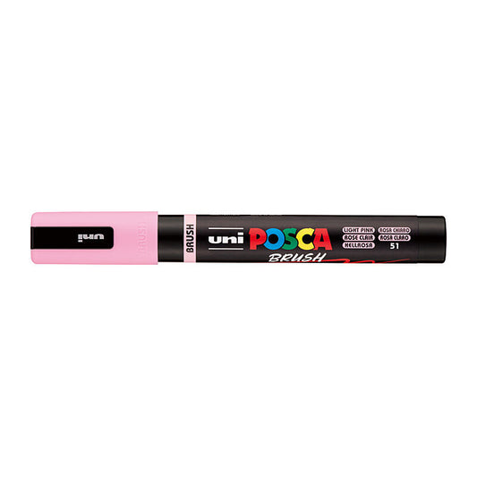 Posca Medium Brush Tip Lt Pink