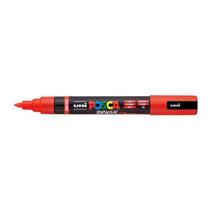 Posca Medium Brush Tip Red