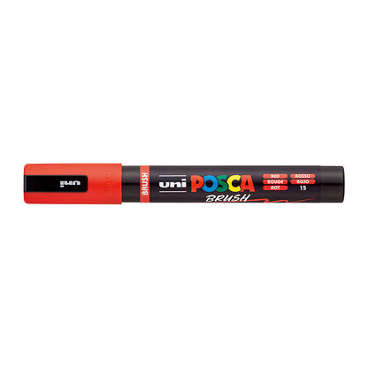 Posca Medium Brush Tip Red